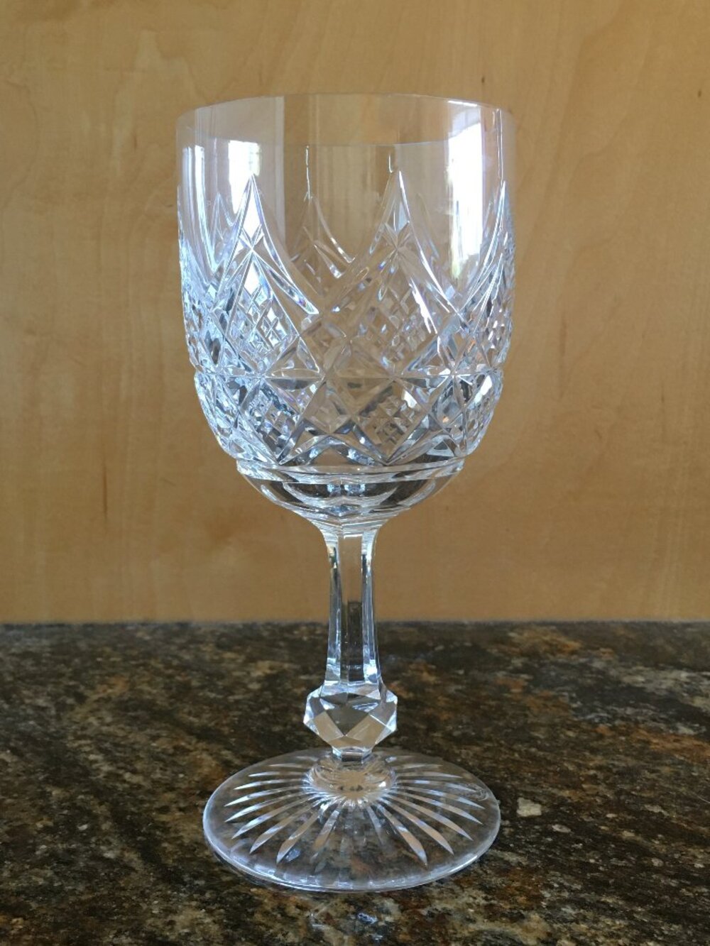 Vintage Baccarat France Cut Crystal 'Colbert' Water Glass - Glass #4